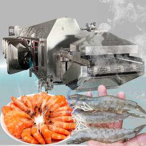  Multiscene Stable Shrimp Boiling Machine , Stainless Steel Seafood Processing Line Manufactures