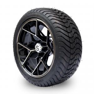 China Shu-Ran Golf Cart Wheels And 225/30-14 Tyres 13 Kg DOT Approved on sale