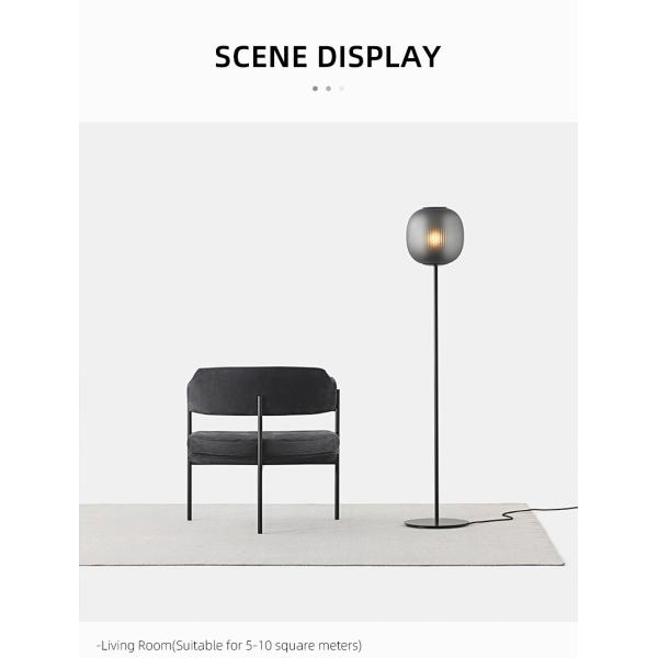 Nordic glass ball floor lamp modern simple designer Bloom Floor Lamp(WH-MFL-163)