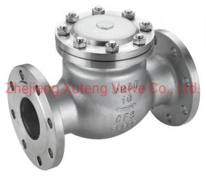  Flang Swing Check Valve H44W-16P with Reversing Flow Direction and Swing Structure Manufactures