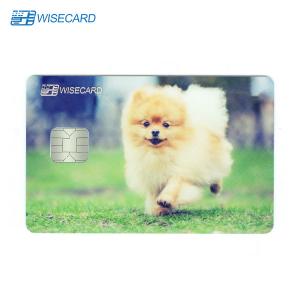  PVC Contactless Smart Card , Biometric Chip Card Full Color Offset Printing Manufactures