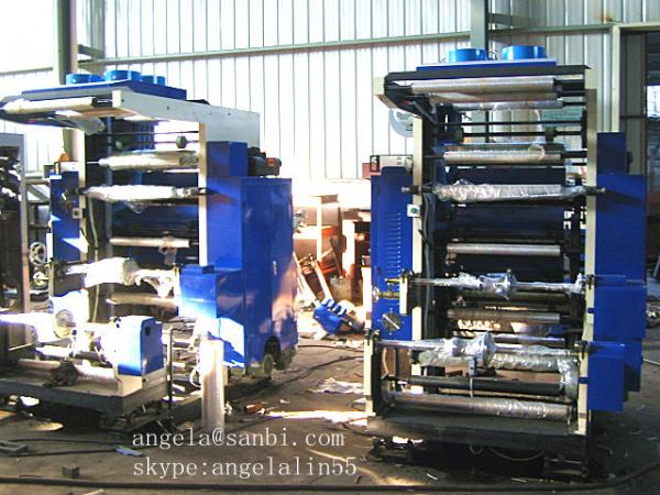 Quality Multicolor PP Bag Printing Machine , Flexographic Printing Equipment for sale