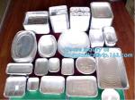 Popular household kitchen food packing aluminum foil container/pan/tray