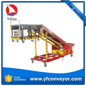 China Portable Truck Loading Unloading Conveyor for Post and Courier Companies on sale