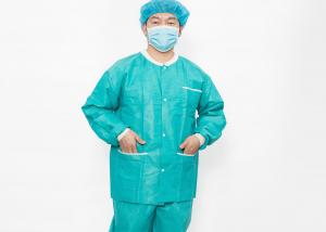 China Soft SMS Disposable Patient Gown Nurse Suits Doctor Suits With Pants on sale