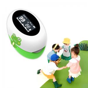 China Rechargeable OLED Screen Childrens Pulse Oximeter Kids Spo2 USB Fingertip Oximeter on sale