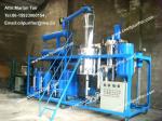 Latest technology used engine oil distillation machine to yellow base oil with