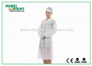  Professional Tyvek Disposable White Lab Coats For All people With Magic Tape Manufactures