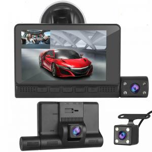 China 4Inch Touchscreen Wireless Dashboard Camera Dashboard DVR System GSensor Motion Detection on sale