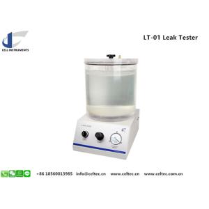 juice box and source sachet package wrapping material leak tester