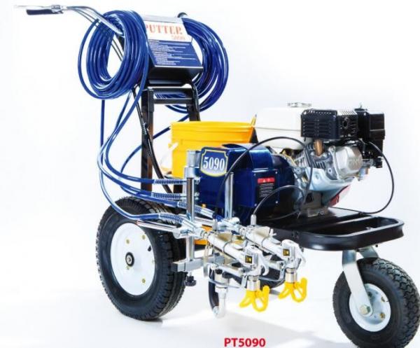 Quality Petrol Engined Road Line Marking Machine 4.0L/Min Delivery Rate for sale
