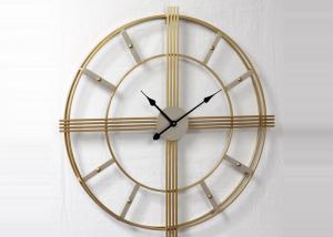 China Home Decor Circular Handicraft Oversized Skeleton Clock on sale
