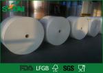 White Custom Printed Paper Roll With Offset / Flexo Printing For Paper Cup ,