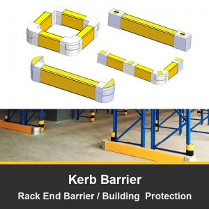  Ground Safety Barrier Racking And Building Protection Warehouse Flexible Anti-Collision System Manufactures