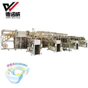  Customized Baby Disposable Diaper Manufacturing Machine Modern Design Manufactures
