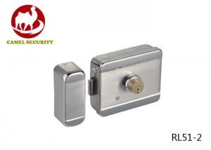 China Nickel Plate Electric Rim Door Lock , Magnetic Bolt Lock With Keys RL51-2 on sale
