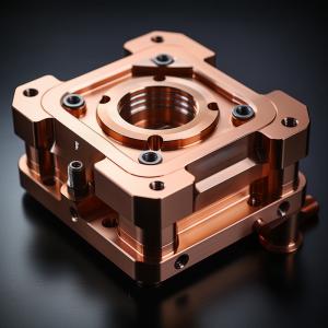 High Precision CNC Machining Parts CNC Milling Machining Service Milled Part Copper Manufactures