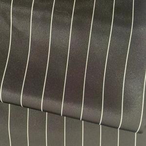  Ventilate Imitated Silk Fabric 150Dx150D 130GSM Shiny Lamination Manufactures