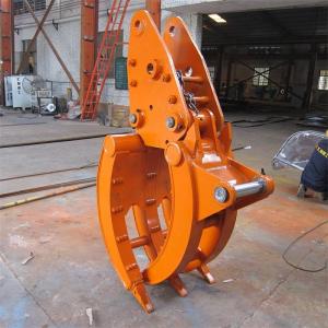  Excavator Mounted Hydraulic Mechanical Grapple For Grabbing Manufactures
