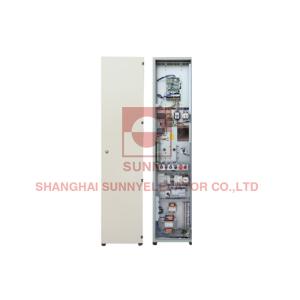 Gray Integrated 22kw Elevator Control Cabinet Floor Type For Passenger Elevator
