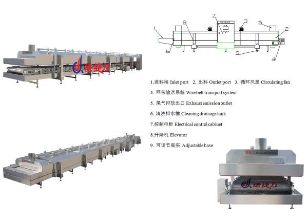 DJL liquid nitrogen shock freezing equipment for rose/flower iqf tunnel instant freezer