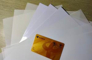 China PVC Inkjet A4 White Non Lamination Inkjet PVC Sheet Set For ID Card A4 on sale