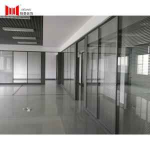  83mm Demountable Partition Wall With Blind Manufactures
