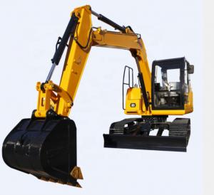 China 7500kg Mini Crawler Excavator 7.5 Ton Micro Digger Maximum Digging Depth 3898mm on sale