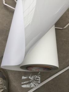  Non Waterproof Reverse Printing PET Backlit Film 200mic For Light Box Dye Ink Manufactures