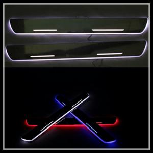  Car LED door sill plate light for Toyota Corrola RAV4 LED Door Sill LED moving door scuff Manufactures