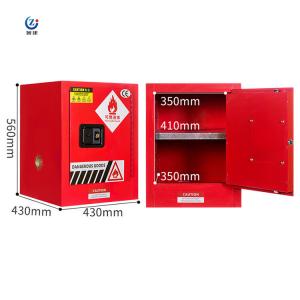  2 Shelves Acid Corrosive Storage Cabinets , Fireproof Chemical Storage Cabinet Manufactures