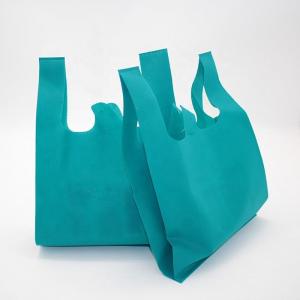  Fabric Non-Woven Vest Shopping Bag Non-Woven Bags Manufactures