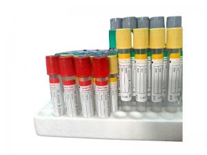 China K2 K3 Vacuum Blood Test Collection Tubes Disposable Lab Pet Glass Edta on sale