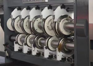  220v Corrugated Box Printing Machine Die Cutter Folder Gluer Machine Manufactures
