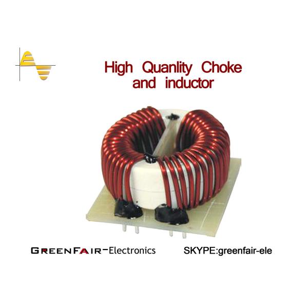 Horizontal Big Current Toroidal Common Mode Choke 2 Cores 2.0mm Wire Bifilar