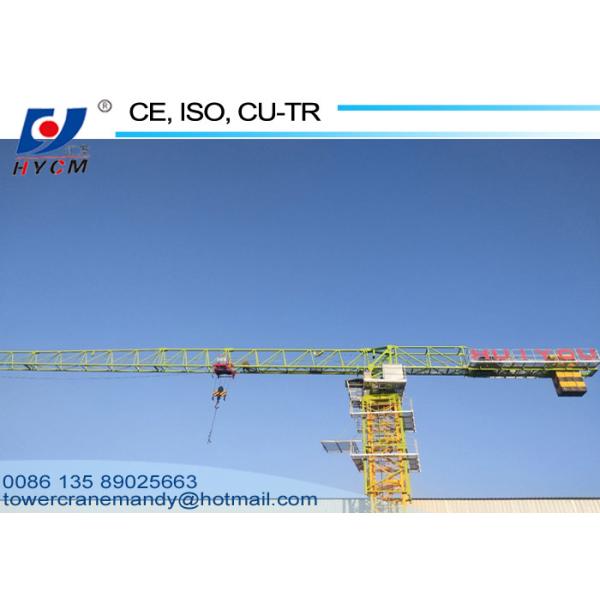 55m Tower Crane Jib Length 380V/50Hz Topless Tower Cranes 160m Max. Lifting Height Types of Tower Cranes