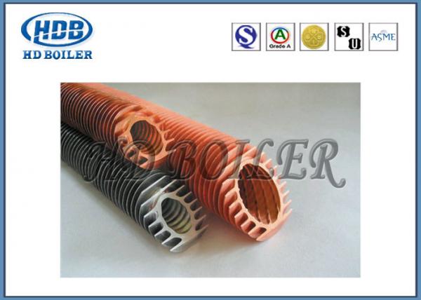 Quality Industrial Boiler Economizer Heat Exchanger Tubes , Spiral Fin Tube For Heat Transfe for sale