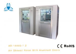 China W900MM White Air Shower Clean Room , Air Jet Shower With Electric Lock on sale