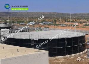  Glass Fused Steel Tanks With Glass Fused Steel Roof For Biogas Plant Manufactures