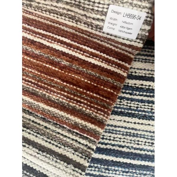 100% Polyester Chenille Sofa Fabric 340gsm 142cm Width