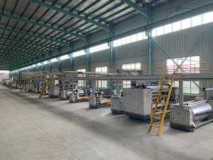  5 Layer Corrugated Paperboard Production Line Full Automatic Manufactures