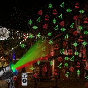  Christmas Red Green Laser Party Light Outdoor Plug In IP65 Waterproof Projection Light Manufactures