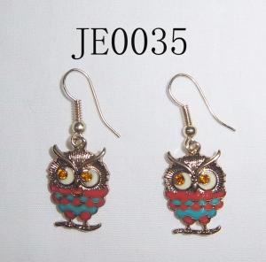  Owl Fish Hook Earrings Manufactures