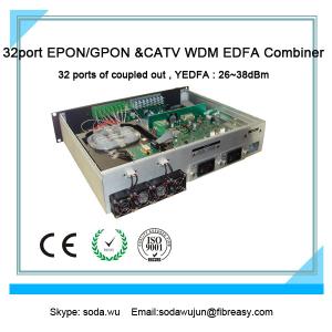Buy cheap Fiber transmission equipment of optical amplifier GEPON WDM Combiner 1550nm high from wholesalers