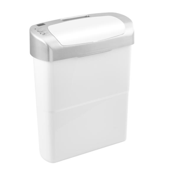 25L super capacity Feminine Sanitary Trash Can 4xAA battery For Hotel