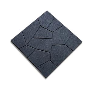  Factory Direct Sidewalk Patio Rubber Anti-Slip Floor Tiles Rubber Floor Tiles Rubber Granules Rubber Garden Tiles Manufactures