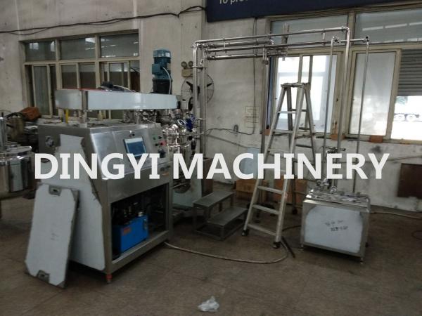 Quality Stainless Steel 316L Vacuum Emulsifying Mixer 200L HMI Control For Suppository for sale