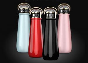  EW-DD3 Crystal diamond LED thermos bottle luxury stainless steel life vacuum cup Manufactures