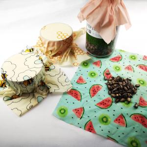  100% Cotton Eco Beeswax Food Wrap Beeswax Cling Film Manufactures