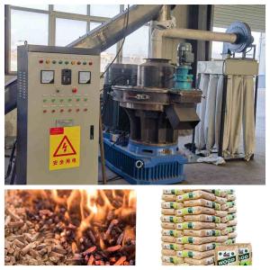  2-3tph Ring Die Pellet Machine Whole Biomass Pellet  Production Line With CE Manufactures